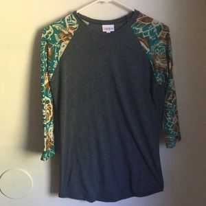 Lularoe Randy Quarter sleeve shirt